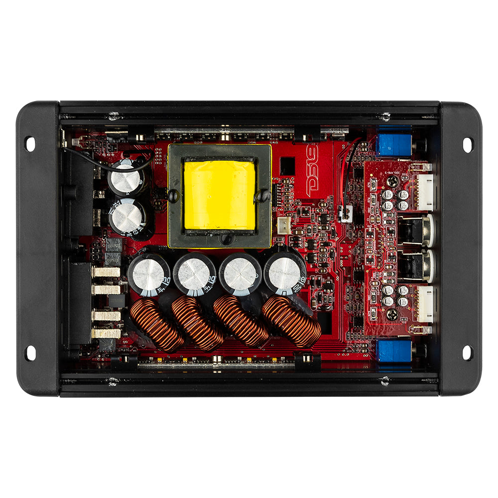 ION Compact Full Range Class D 4 Channel Amplifier 4 x 240W RMS @ 4 Ohm - Perfect for Car Audio Systems, Home Theater & Professional DJ Setups