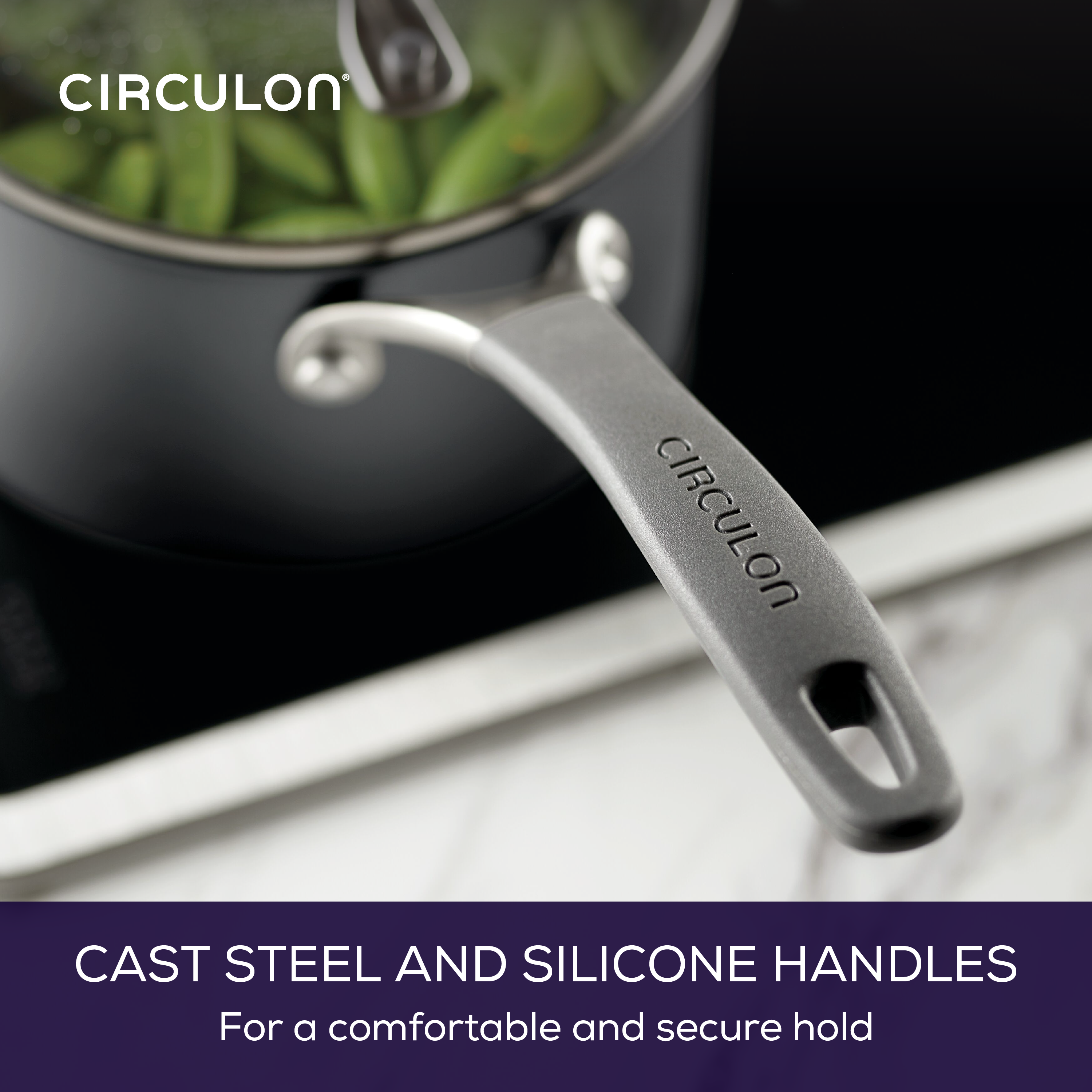 2 Quart A1 ScratchDefense™ Nonstick Sauce Pan with Lid - Premium Cooking Pot for Sauces, Soups & Stews - Ideal for Stovetop, Induction & Oven Use