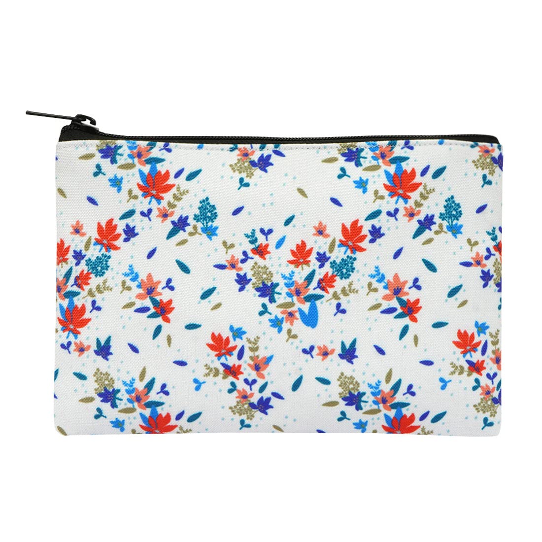 Crazyify Printed Travel Pouch Cosmetic Bag - Waterproof Toiletry Organizer for Women & Men | Makeup Storage Bag | Perfect for Travel, Gym, Camping & Daily Use