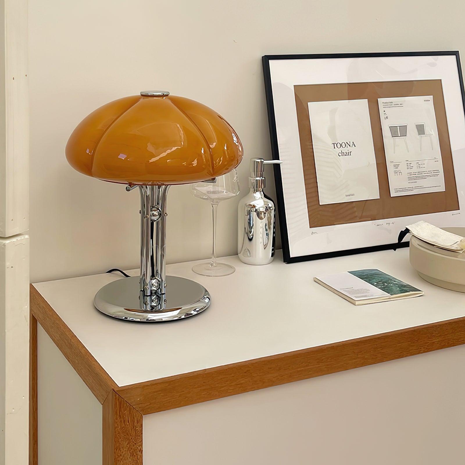 Cassian Table Lamp - Modern LED Bedside Lamp with USB Port, Adjustable Brightness for Bedroom, Living Room & Office - Perfect for Reading, Working & Relaxing