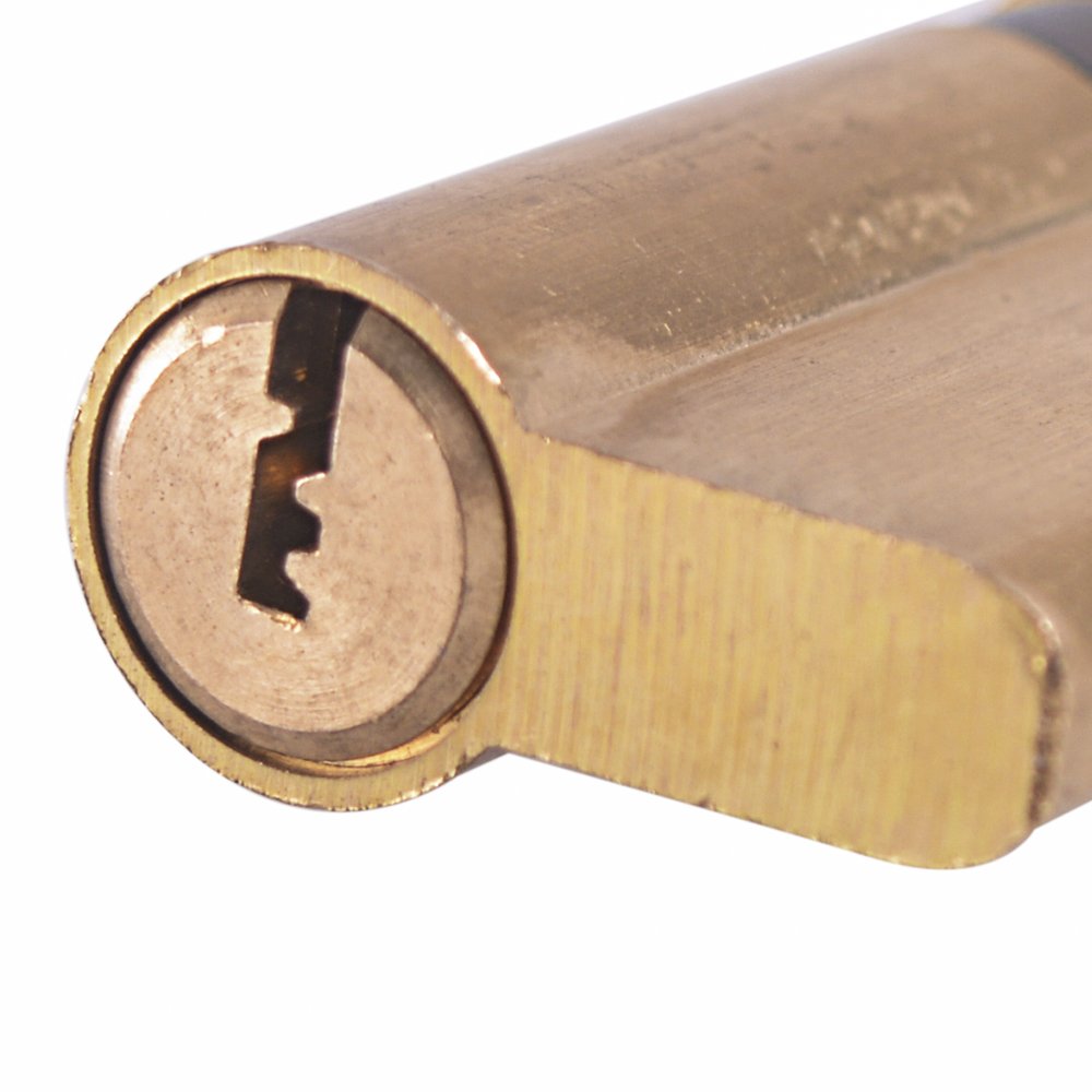 High Security AB Lock Core - 65mm & 70mm Pure Copper Padlock Cylinder with Anti-Theft Brass Key for Entrance Doors | Durable Single Row Marble Lock Mechanism (2-Pack) | Ideal for Home Security, Storage Units & Commercial Properties