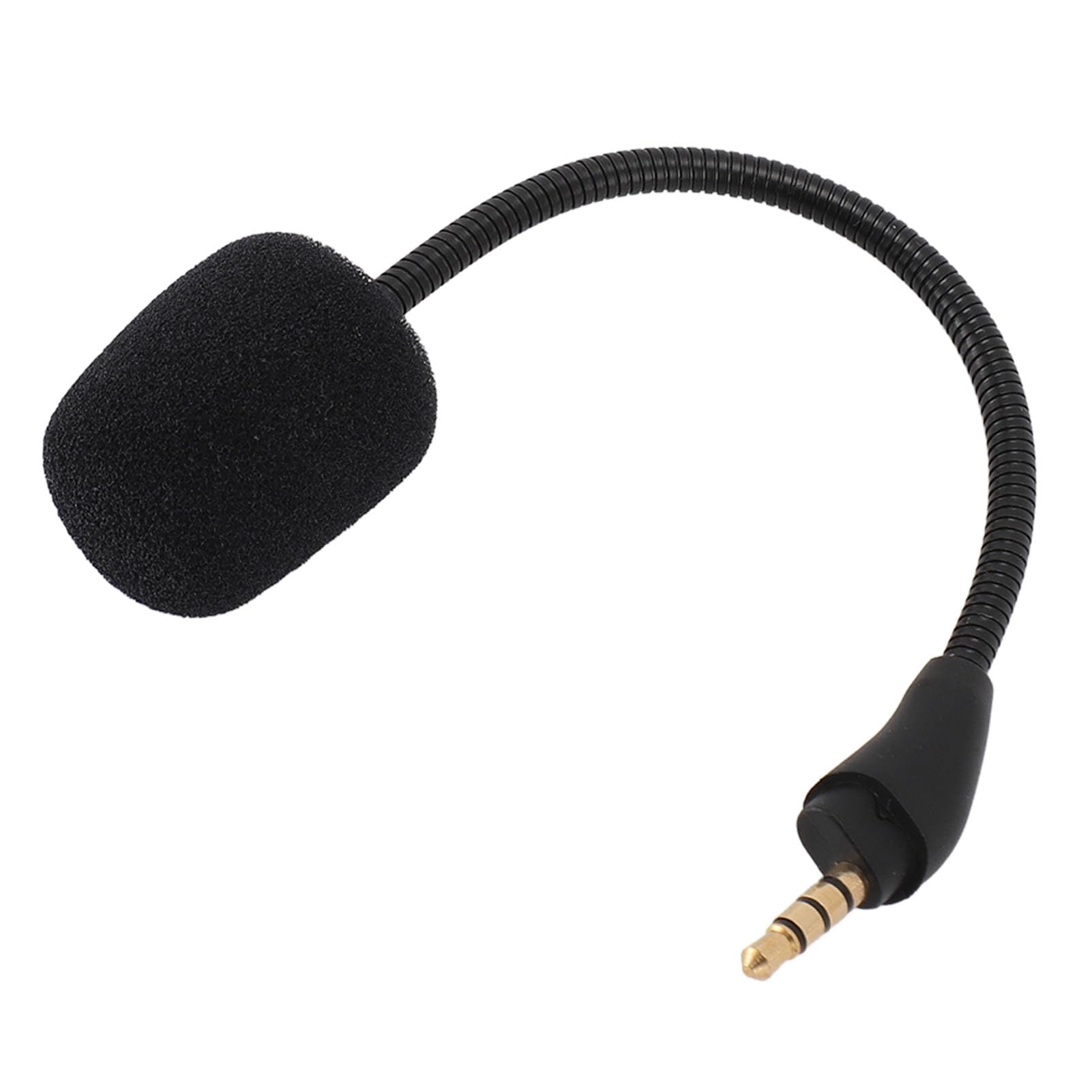 CICIGLOW 360° Rotatable Gaming Headset Microphone - 4 Pin Noise Cancelling Mic for Cloud III - Easy Installation for PC, PS4, PS5, Xbox - Perfect for Streaming, Esports & Online Gaming