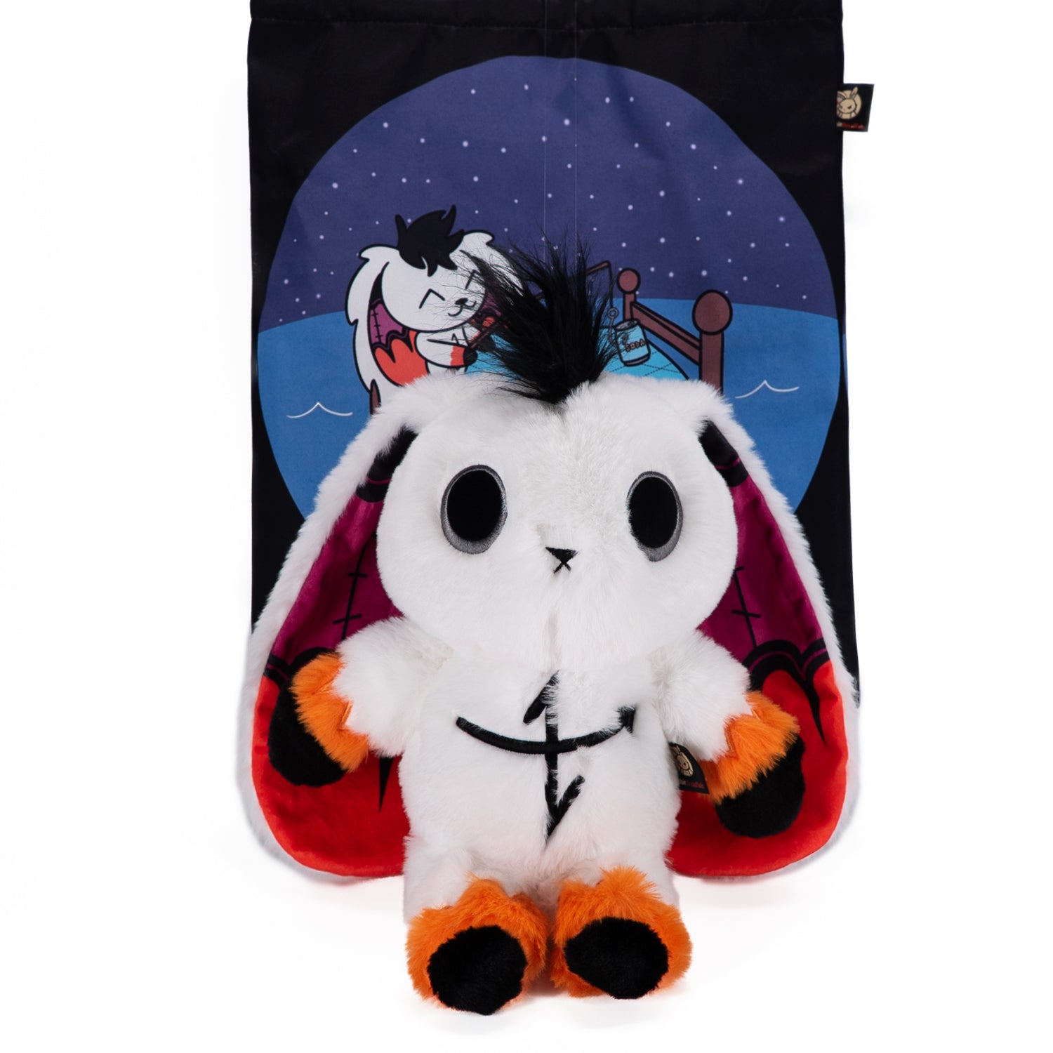 Plushie Dreadfuls Bed Rot Bunny - Soft Stuffed Animal Toy for Kids, Cute Plush Bunny for Bedroom Decor, Sleep Companion & Stress Relief Gift