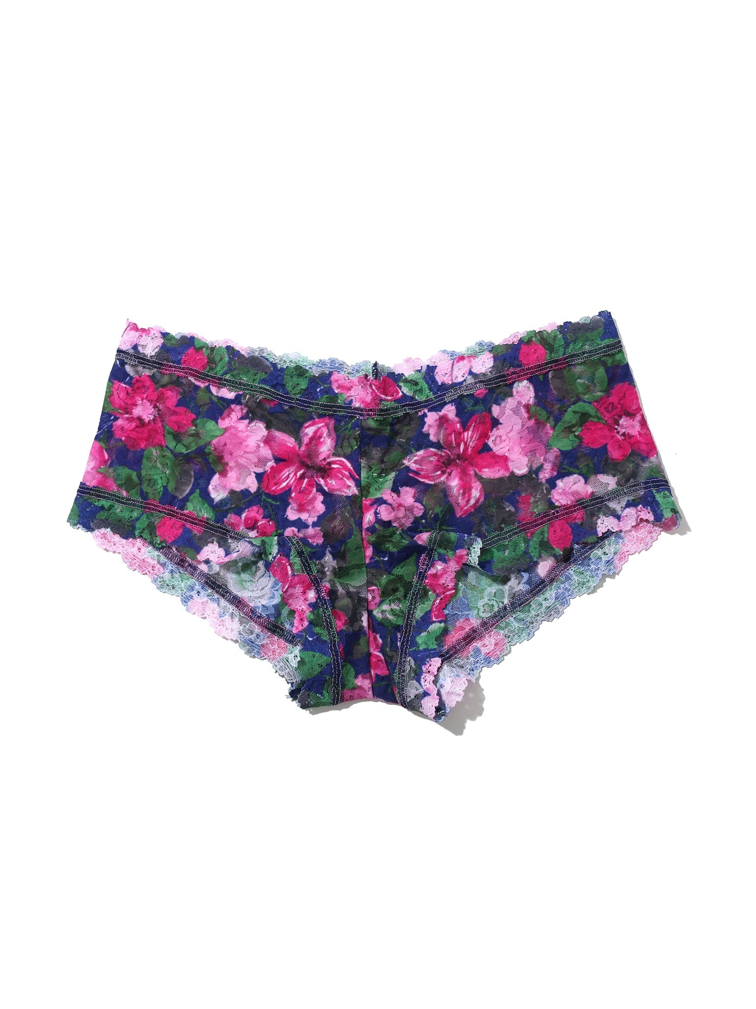Printed Signature Lace® Boyshorts - Comfortable Women's Underwear for Everyday Wear | Perfect for Sleep, Lounge & Casual Outfits