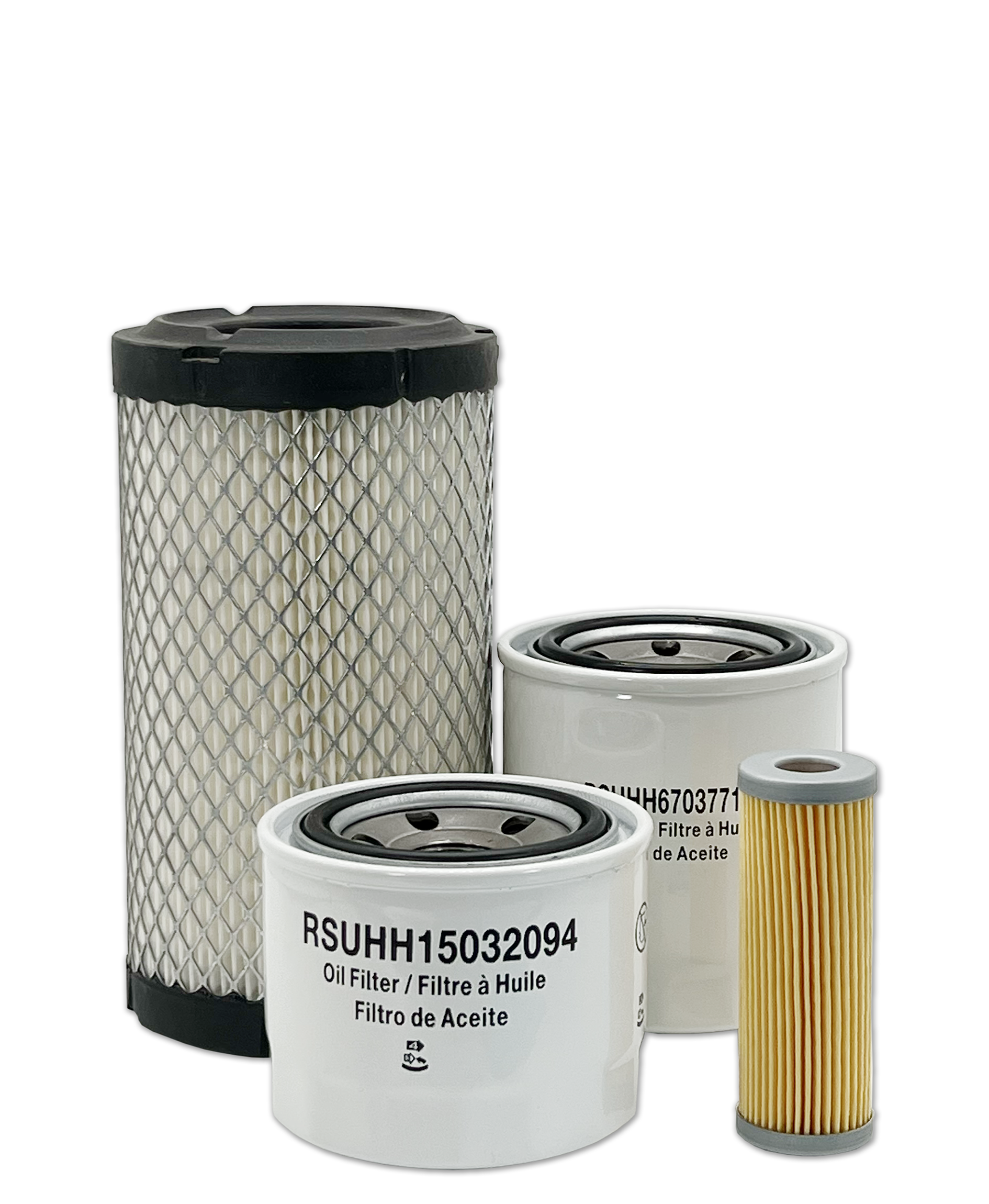 HERO® Maintenance Filter Kit for Kubota B2100E Tractor - Air Oil Fuel Filters Replacement - Perfect for Tractor Maintenance & Farming Equipment Care
