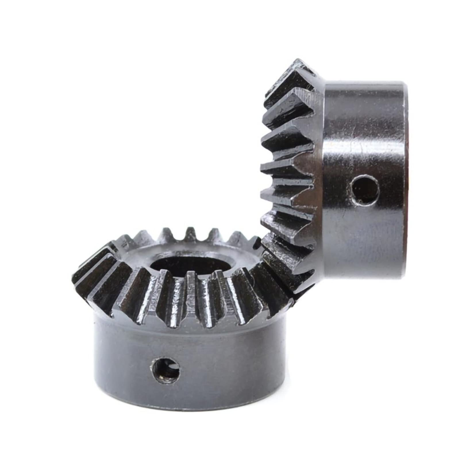 1.5 Module 15T/30T Bevel Gear Set - 1:2 Ratio, 5mm/6mm/8mm/12mm/15mm Bore - Precision Transmission Angle Gears for RC Cars, Robotics & DIY Projects (15 Teeth, 12mm Bore)