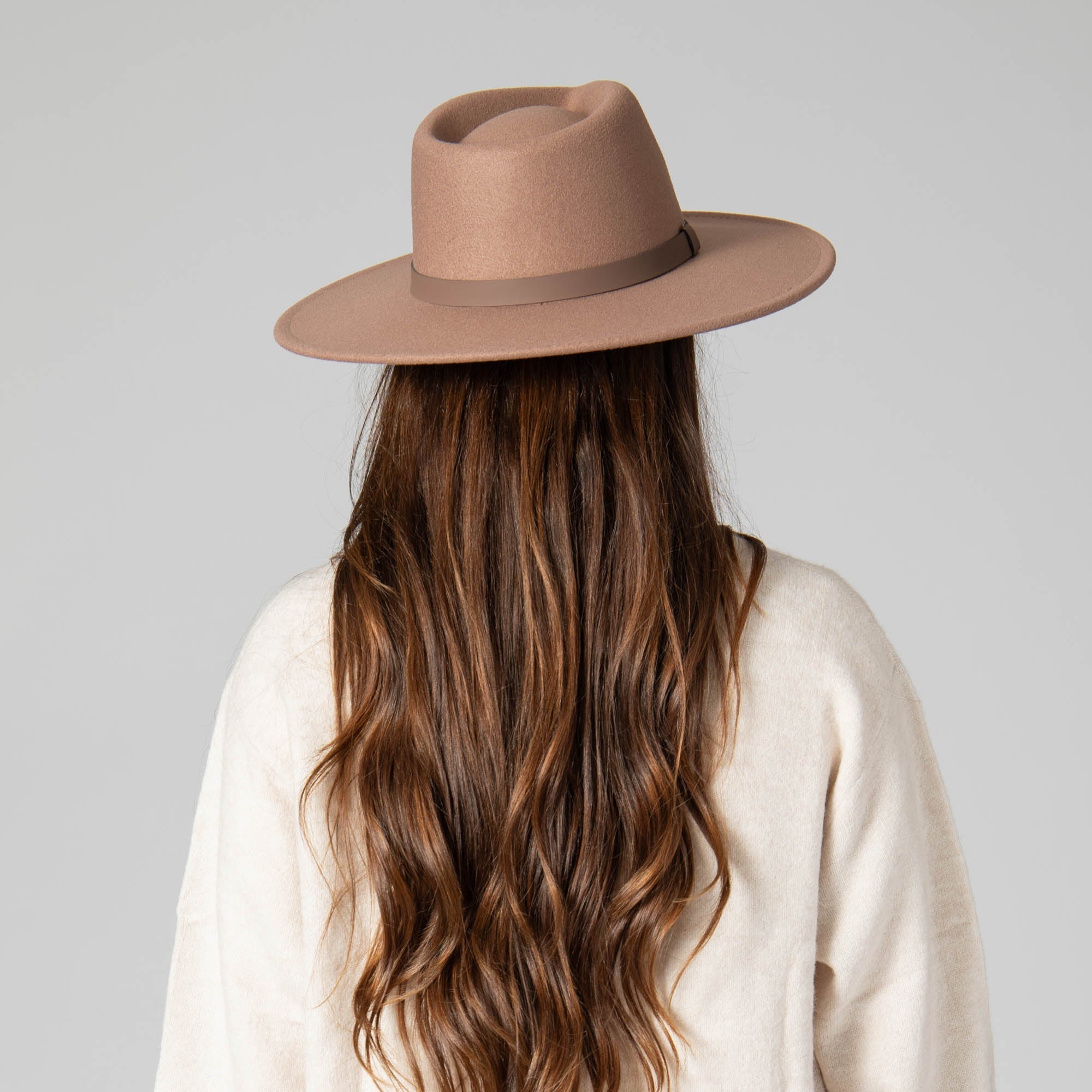 Stylish Faux Felt Fedora Hat with Half Braided Faux Leather Band - Perfect for Outdoor Events, Weddings & Fashion Accessories