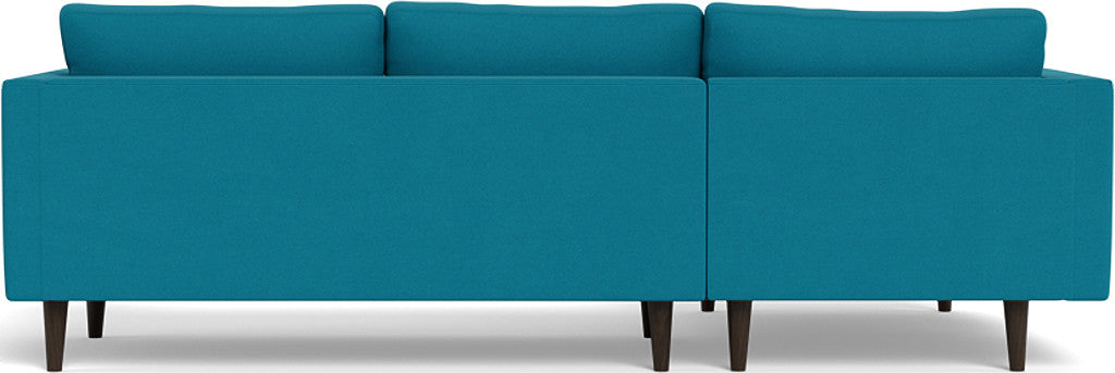 Ladybird 102 Left Chaise Sectional Sofa - Modern L-Shaped Couch with Reversible Chaise Lounge, Upholstered in Soft Fabric for Living Room, Family Room & Home Theater Comfort