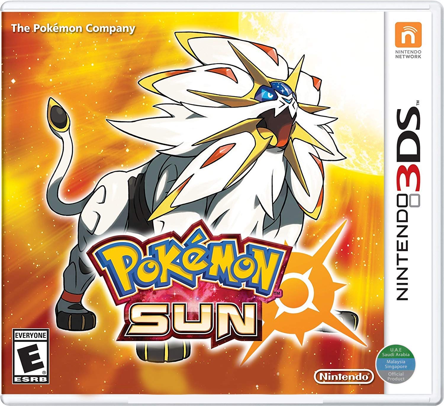 Pokémon Sun - Nintendo 3DS Game (World Edition) | Adventure RPG for Kids & Adults | Perfect for Travel & Home Gaming