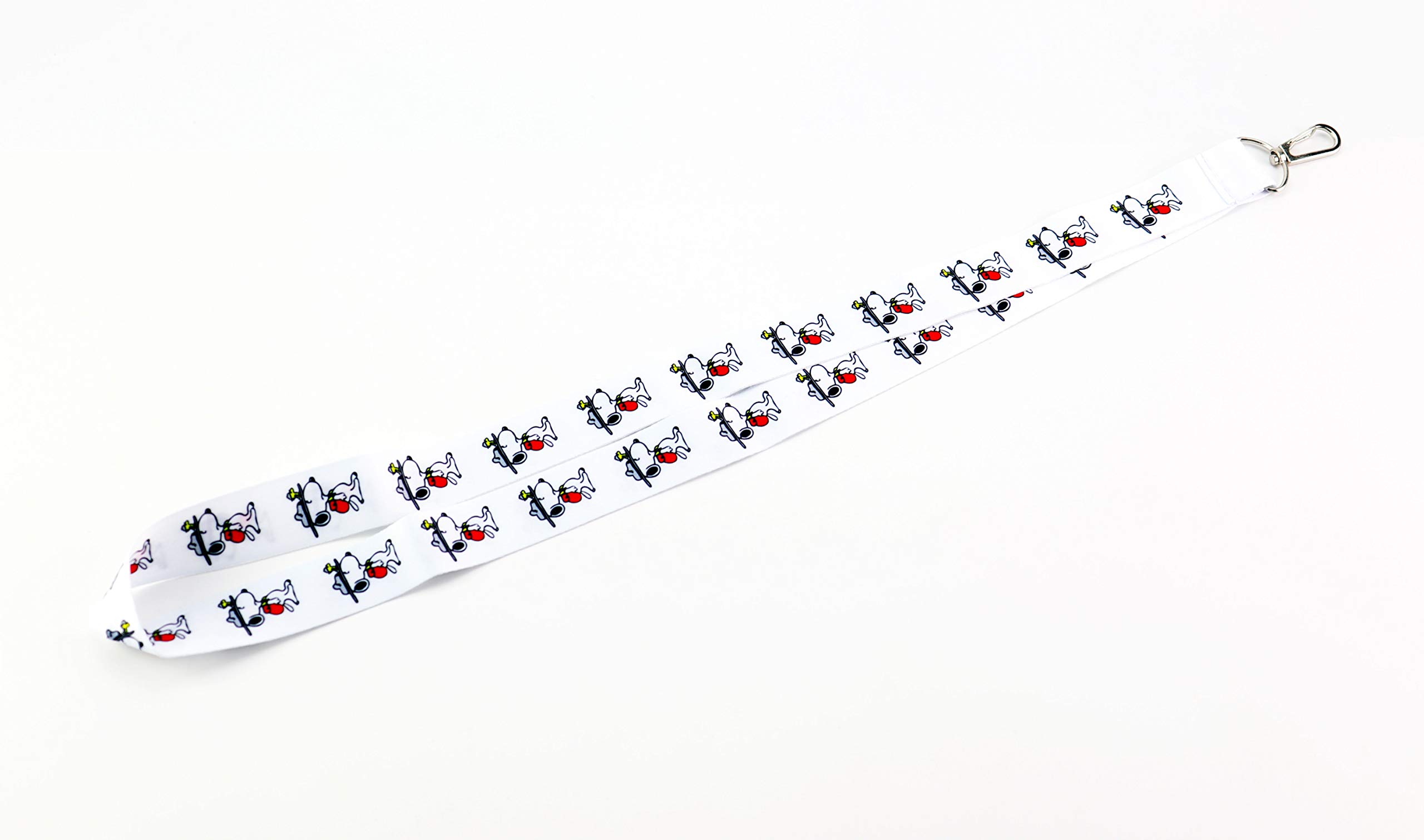 Cute Snoopy Keychain Lanyard - ID Badge Holder for Work & School