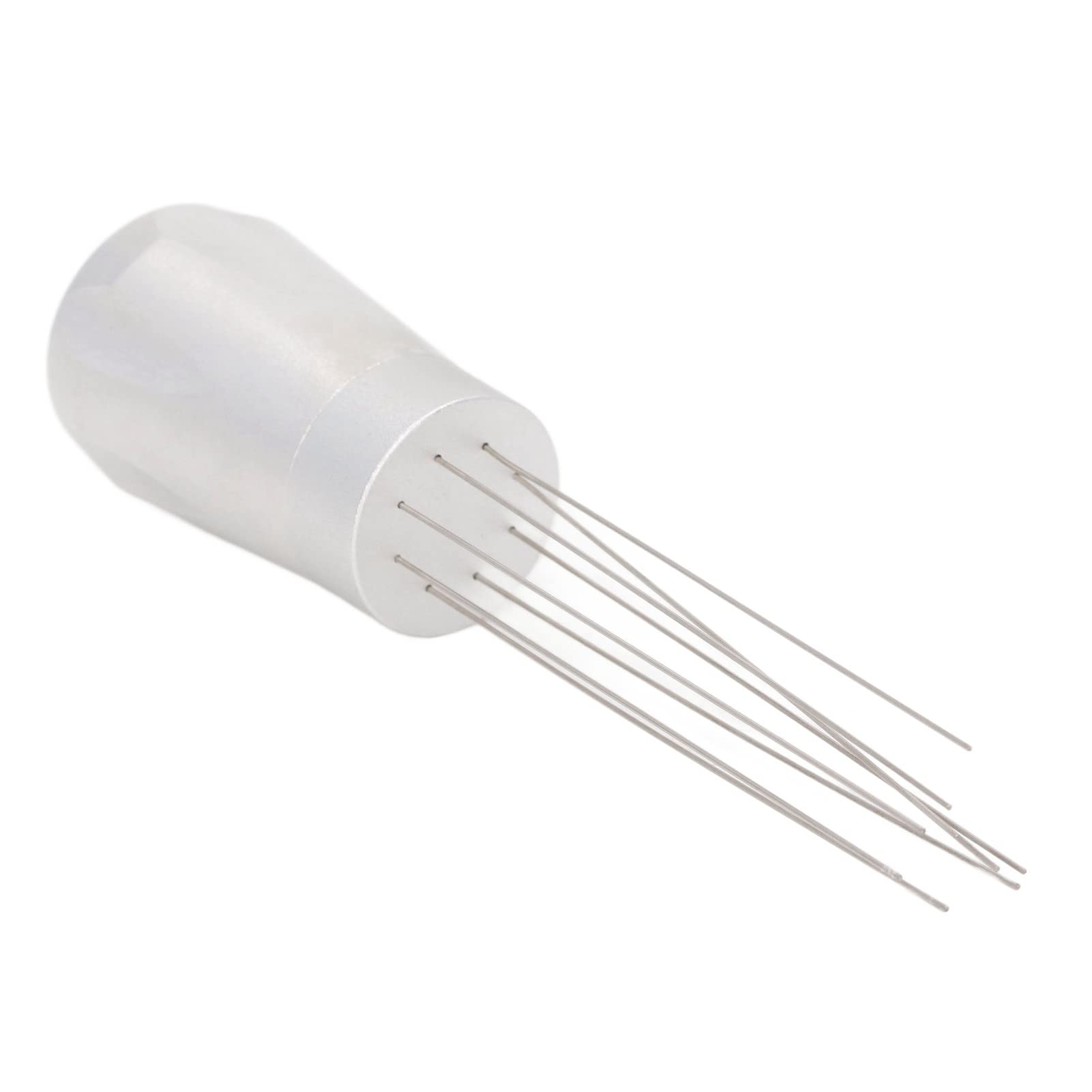 Premium Stainless Steel Needle Coffee Powder Stirrer - Durable & Practical Kitchen Tool for Mixing Coffee, Hot Chocolate & Beverages - Perfect for Home, Office & Cafe Use (Silver)