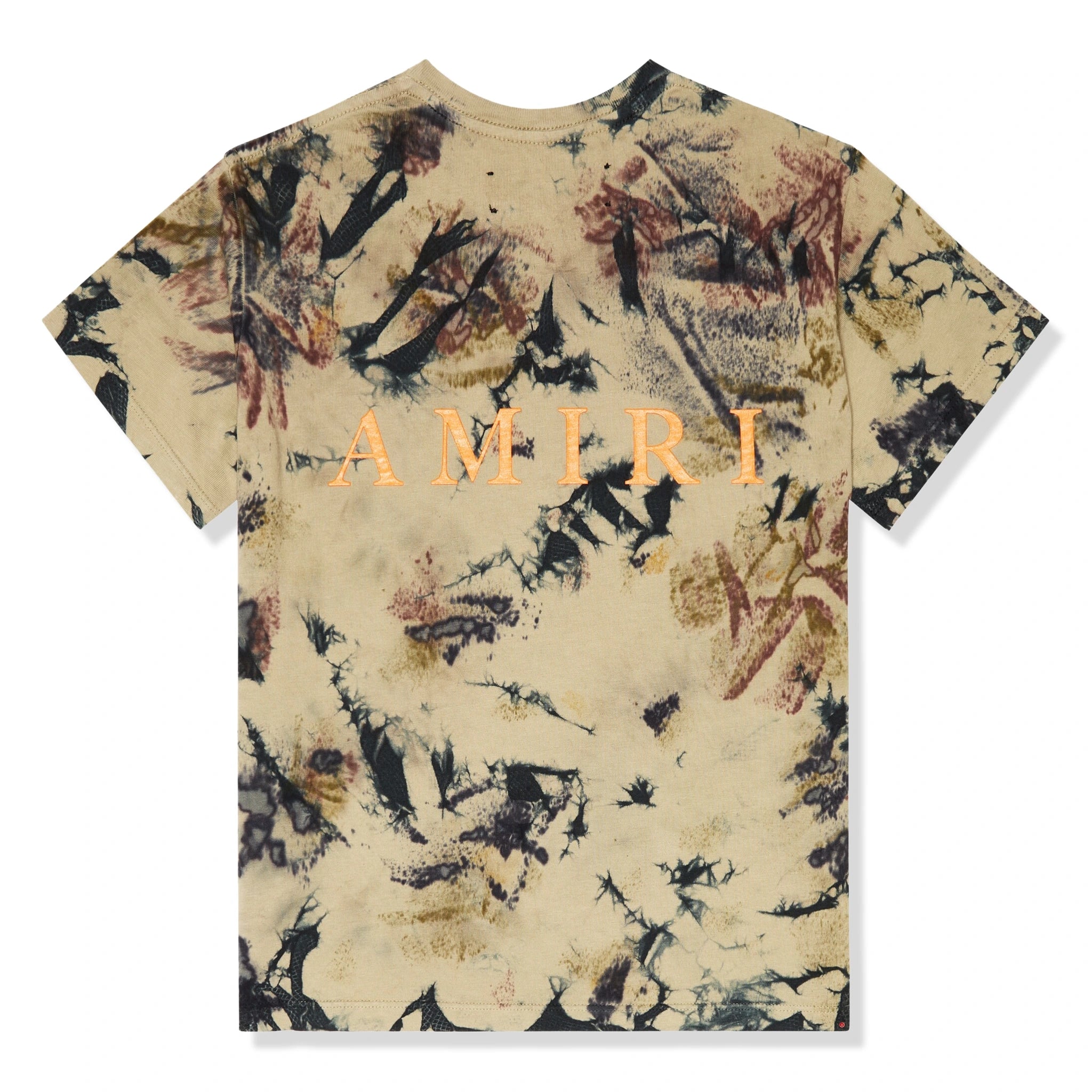 Amiri Kids Bones Tie Dye Green T-Shirt for Boys & Girls - Trendy Graphic Tee for Casual Wear, Street Style & Everyday Outfits