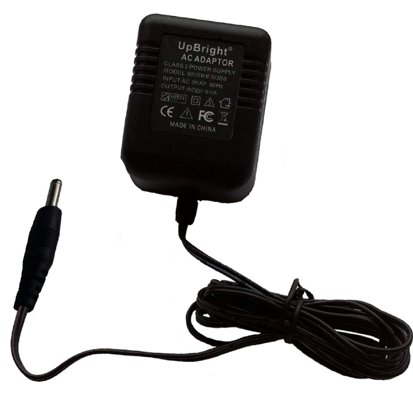 UpBright 12V AC/AC Adapter for Vestax AC-12A DJ Mixer - 12VAC 1A Power Supply with Plug-in Class 2 Cord - Perfect for DJ Equipment, Home Studios & Live Performances