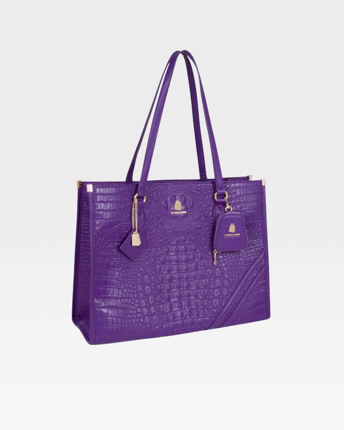 Stylish Apollo 2 Purple Tote Bag for Women - Perfect for Shopping, Beach & Everyday Use