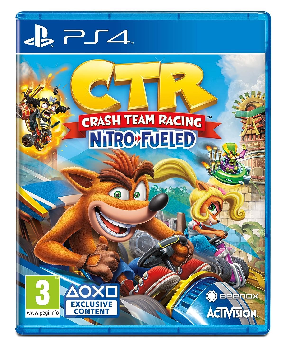 Crash™ Team Racing Nitro-Fueled - PS4 Racing Game | Multiplayer Kart Racing | Adventure Mode | Perfect for Family Game Nights & Competitive Play