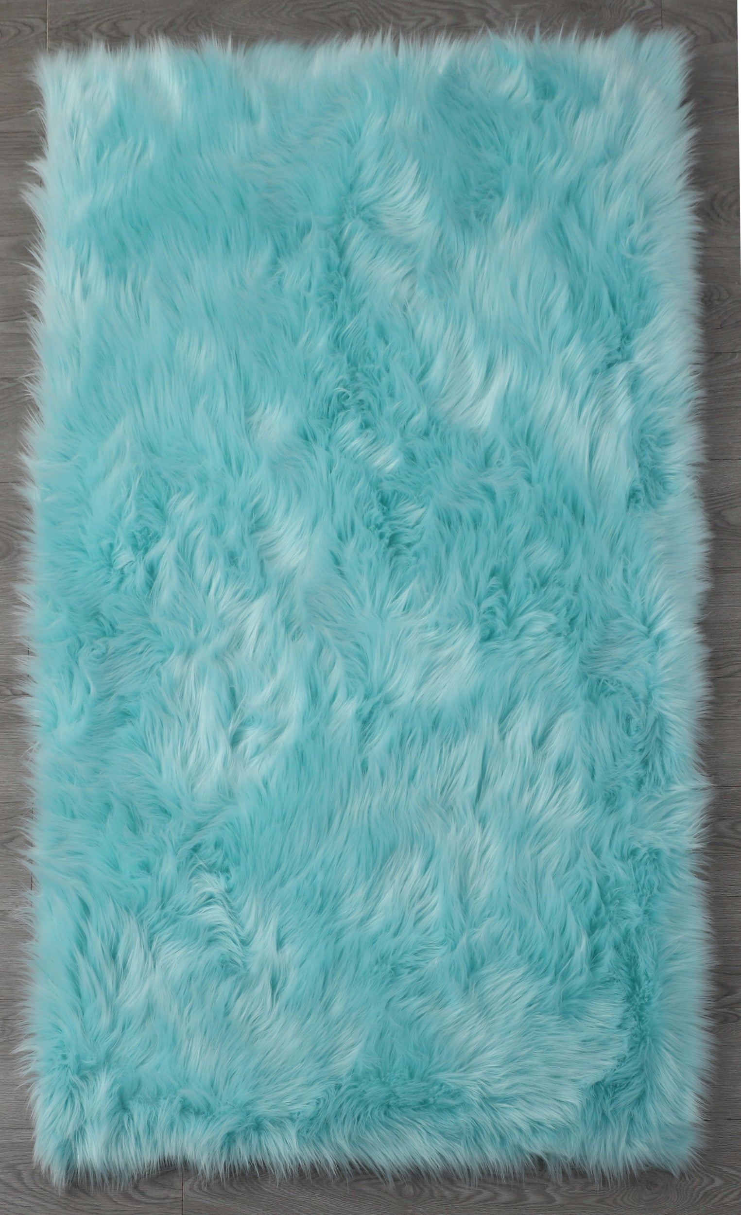 Ultra Soft Fluffy Faux Fur Sheepskin Area Rug - Cozy Collection | Plush Shaggy Throw Rug for Living Room, Bedroom & Nursery Decor