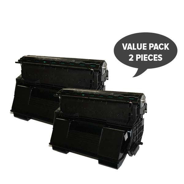 Premium Generic Toner Cartridge 19K Pages x 2 Pack - High Yield Replacement for Laser Printers - Perfect for Home Office & Small Business Printing Needs