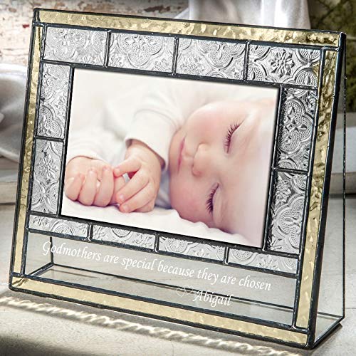 Personalized Godparent Gift Frame - Baptism Keepsake for Christening & Special Occasions