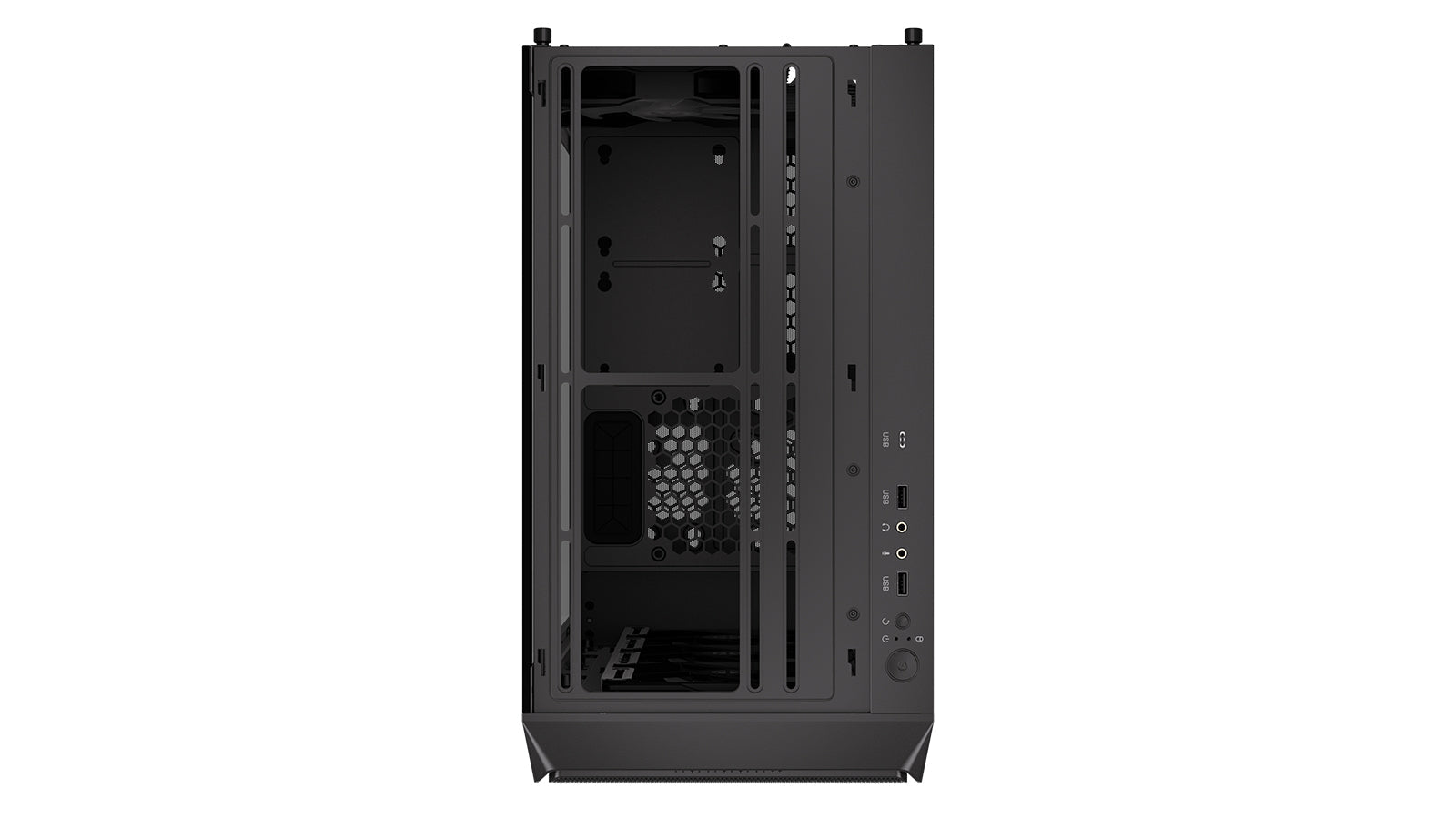 Endorfy Arx 500 ARGB Mid-Tower ATX PC Gaming Case - High Airflow, Tempered Glass, RGB Lighting (EY2A011) - Perfect for Gaming Rigs & Streaming Setups