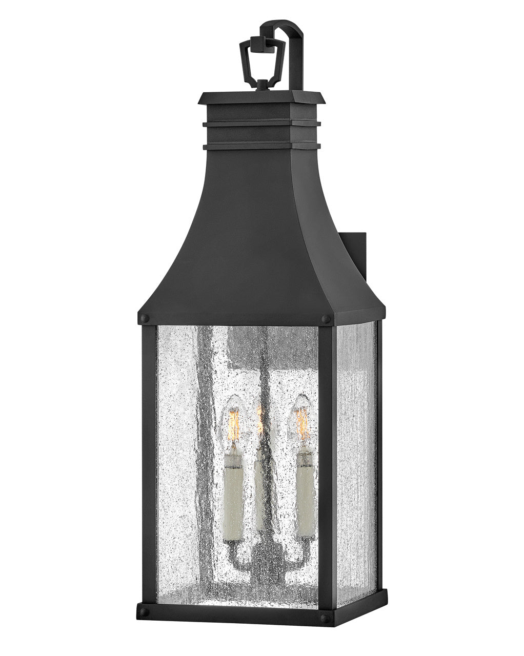 Beacon Hill LED Wall Mount Light Fixture - Museum Black Finish | Modern & Sleek Design for Living Room, Bedroom, or Office Lighting