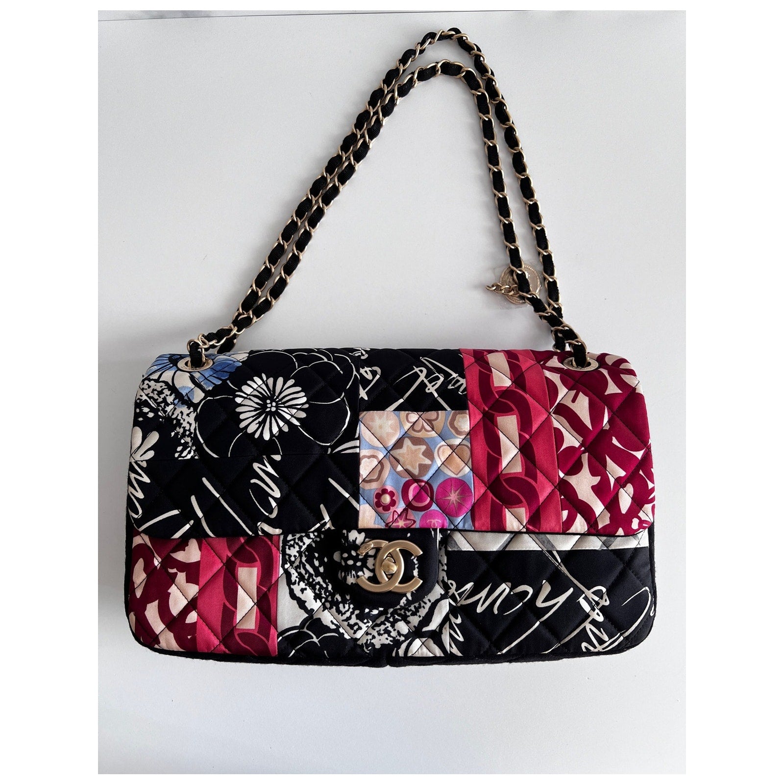 Chanel Quilted Patchwork Classic Flap Bag - Luxury Designer Handbag for Women | Perfect for Parties, Weddings & Special Occasions