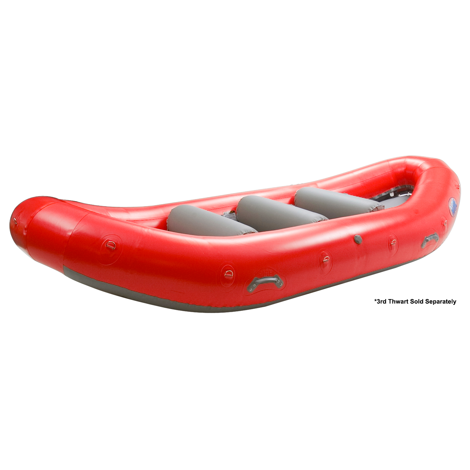 AIRE Super Duper Puma Self-Bailing Whitewater Raft with 2 Thwarts - Heavy Duty Inflatable Raft for River Rafting, Fishing & Outdoor Adventures
