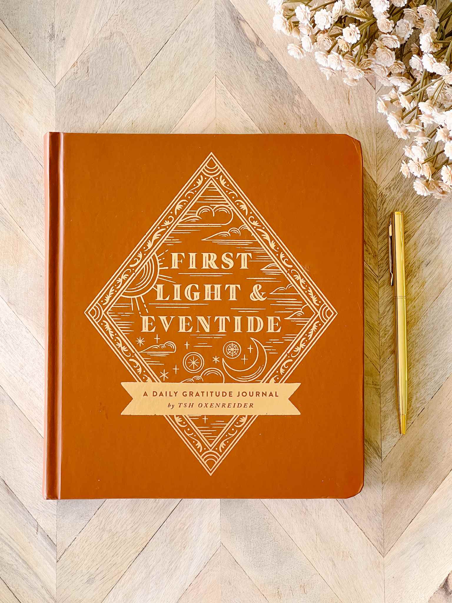 First Light & Eveningtide Gratitude Journal - Daily Mindfulness & Positivity Notebook for Self-Reflection, Personal Growth & Mental Wellness - Perfect for Morning Routine, Nighttime Reflection & Stress Relief