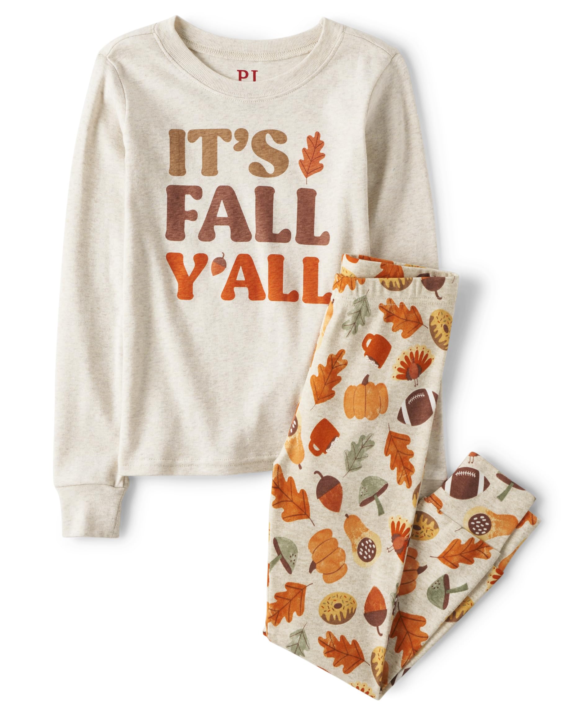 The Children's Place Baby Family Matching Pajama Sets - Fall Harvest Cotton for Cozy Family Nights