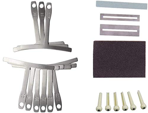 Premium Guitar Maintenance Kit - Complete Guitar Repair Tools Set with Screwdriver, Wrench, String Winder, Cutter & Carry Bag - Professional Musician's Tech Kit for Guitar & Bass Care (Ideal for Home Studio, Live Performances & Travel)
