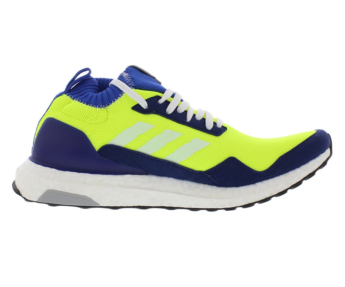 adidas Ultra Boost Mid Men's Running Shoes Size 13 - Volt/Royal Color | Lightweight Cushioned Sneakers for Jogging, Gym & Everyday Wear