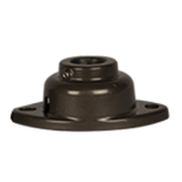 FX MJ050SB Mini Junction Box, 0.5 Inch Thread, Sedona Brown - Ideal for Outdoor Lighting & Landscape Wiring Projects