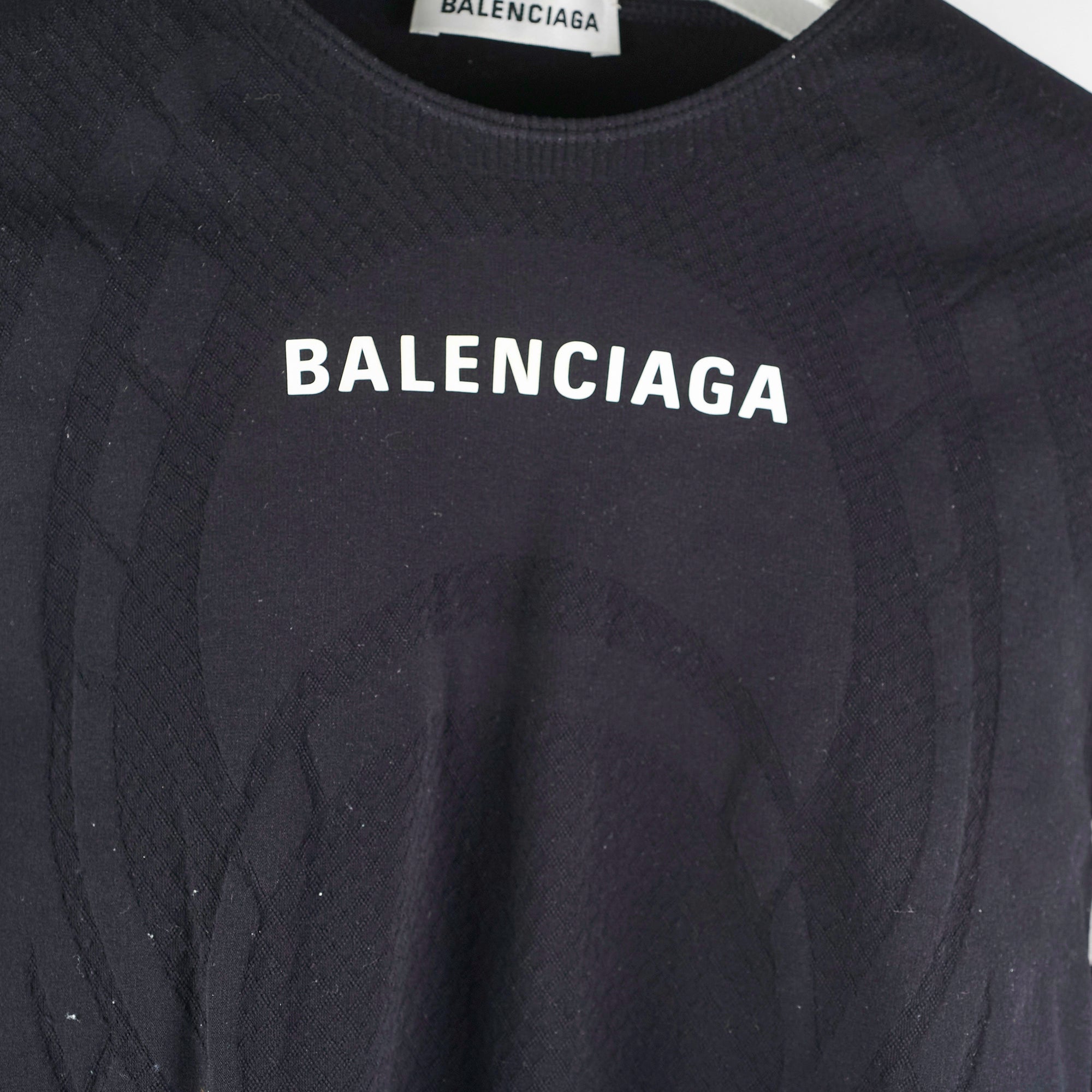 Balenciaga Black Logo T-Shirt Women's Size EU40 / AU 12 - Casual Streetwear for Everyday Fashion & Outfits