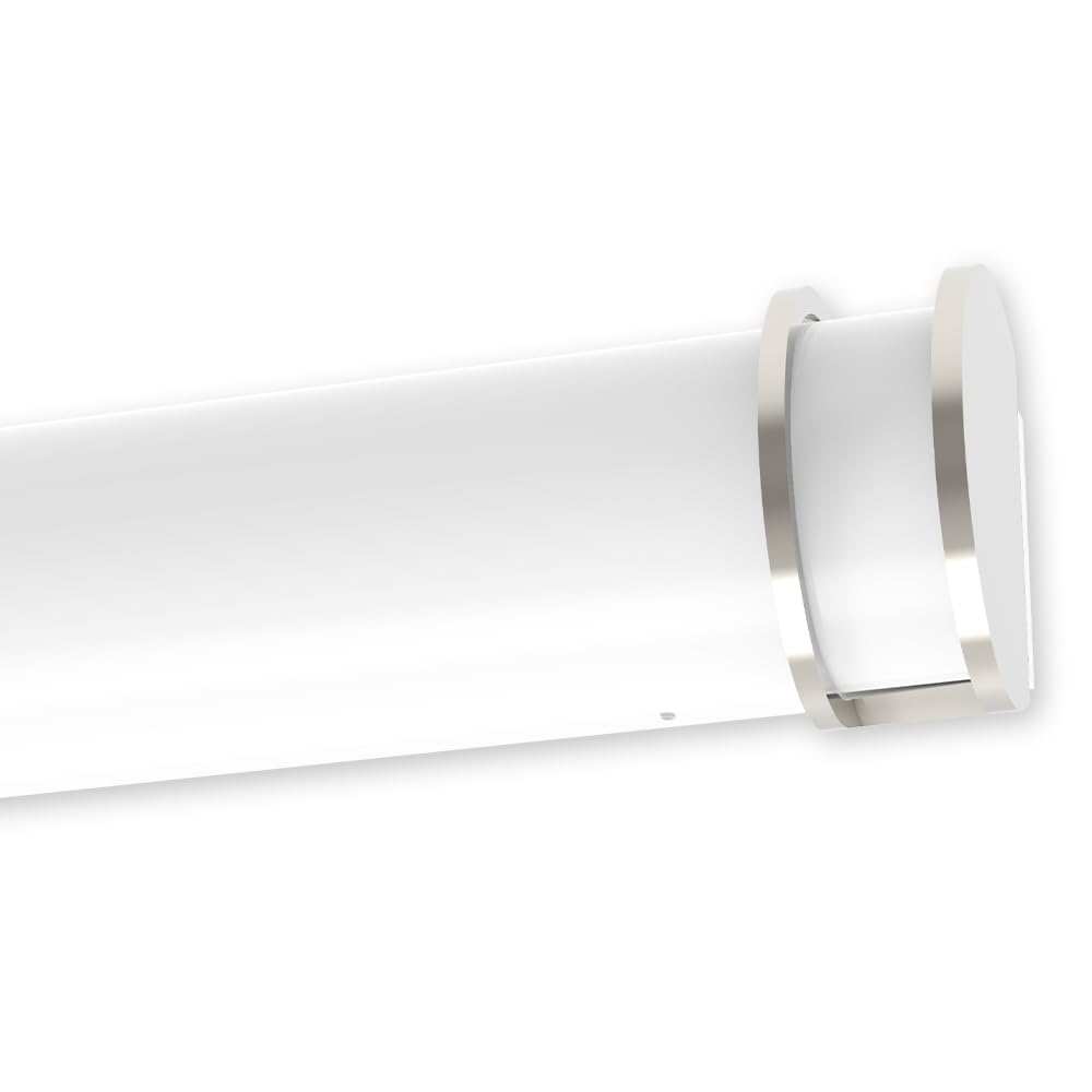 2-Pack 2Ft Modern Bathroom Vanity Light - LED Mirror Light Fixture with Steel Frame & Powder Coated Paint - 2520LM, 28W, UL & Energy Star Certified - Perfect for Bathroom, Powder Room & Dressing Room Lighting