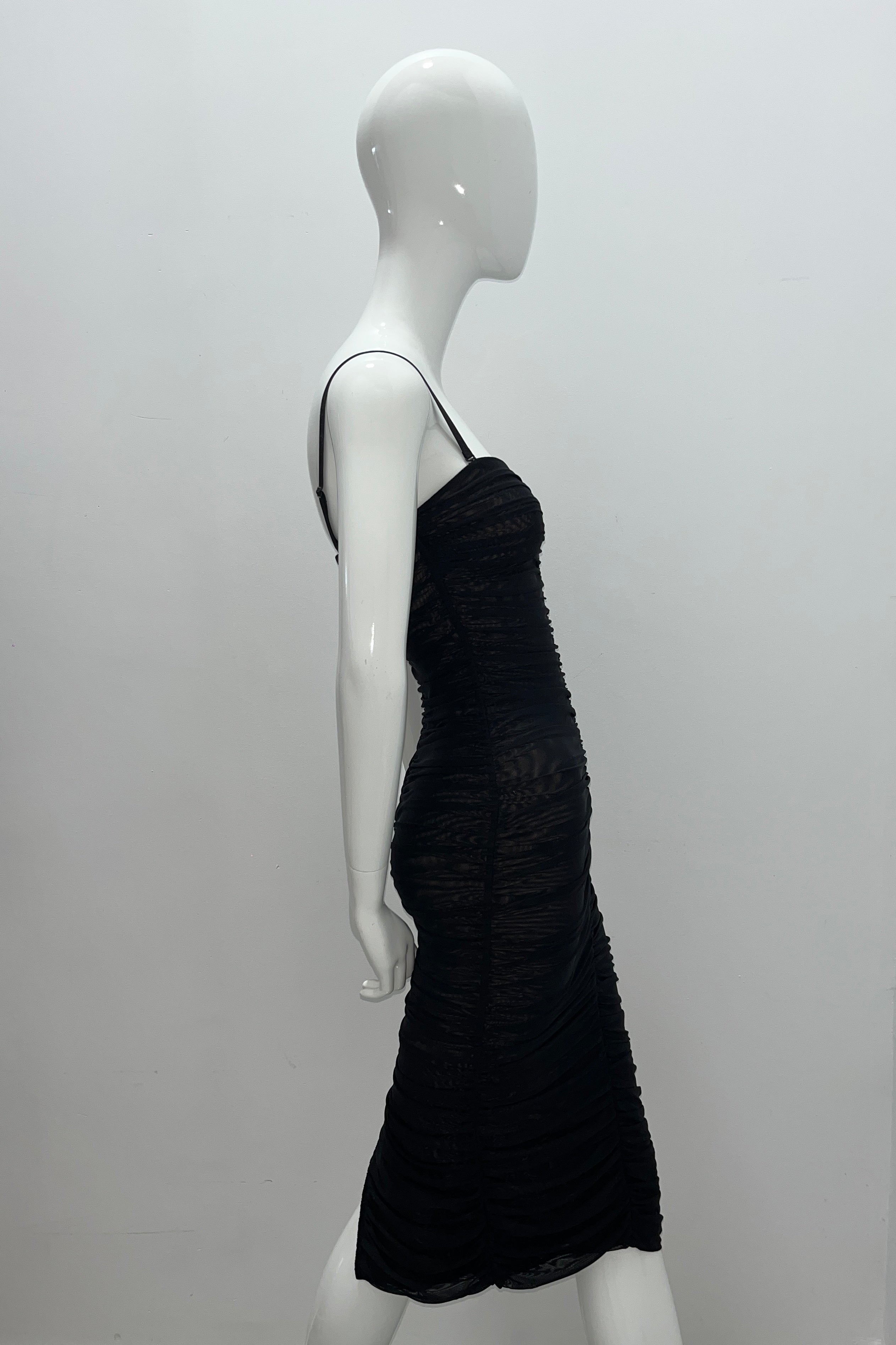 L'Agence Caprice Strapless Midi Dress for Women - Elegant Bodycon Cocktail Party Dress with Sweetheart Neckline | Perfect for Weddings, Date Nights & Special Occasions