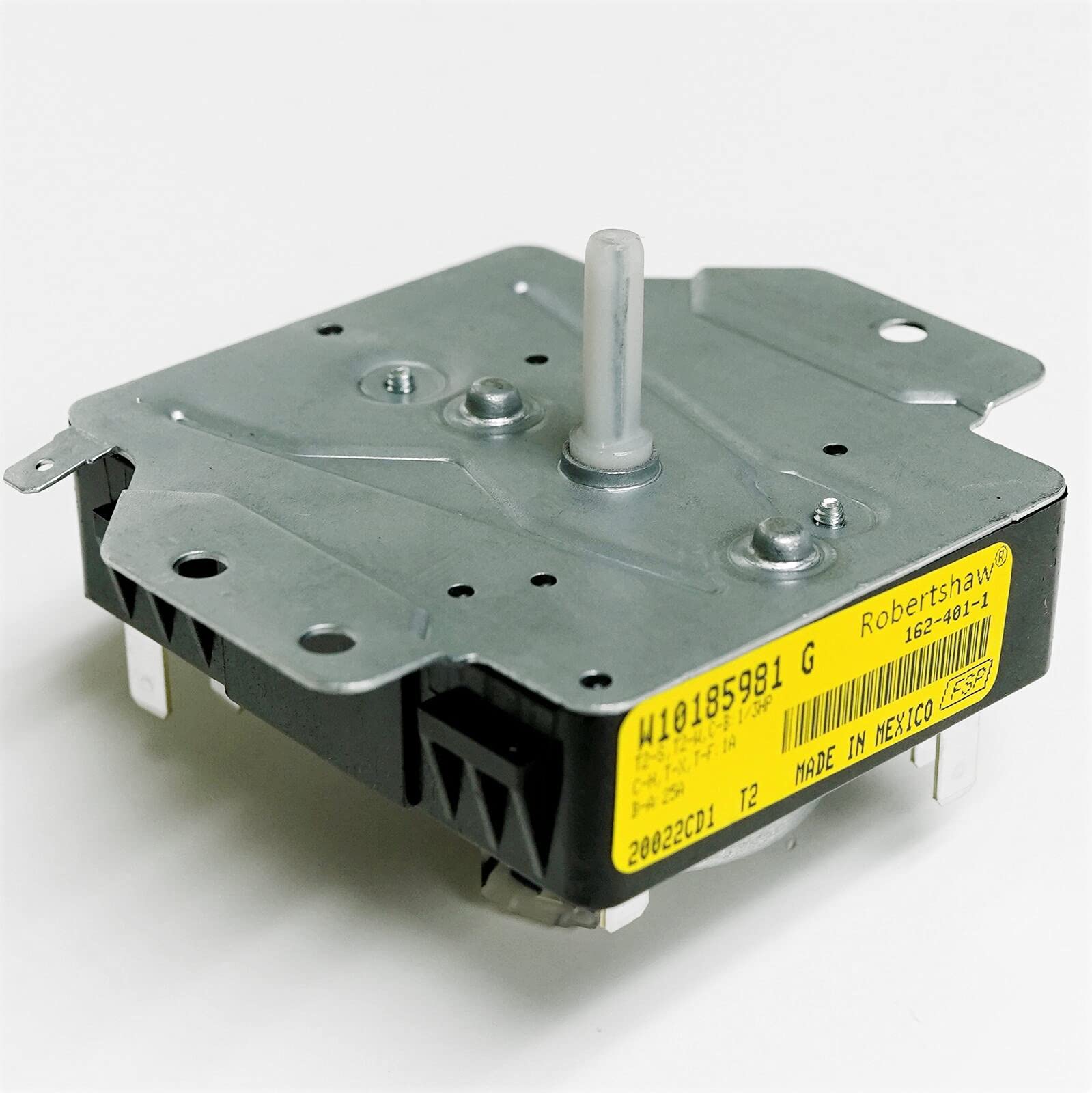 Whirlpool Dryer Timer Control WP-W10185981 Replacement for AP6016540 PS11749830 - Compatible with Whirlpool Dryers, Perfect for DIY Repairs & Home Maintenance