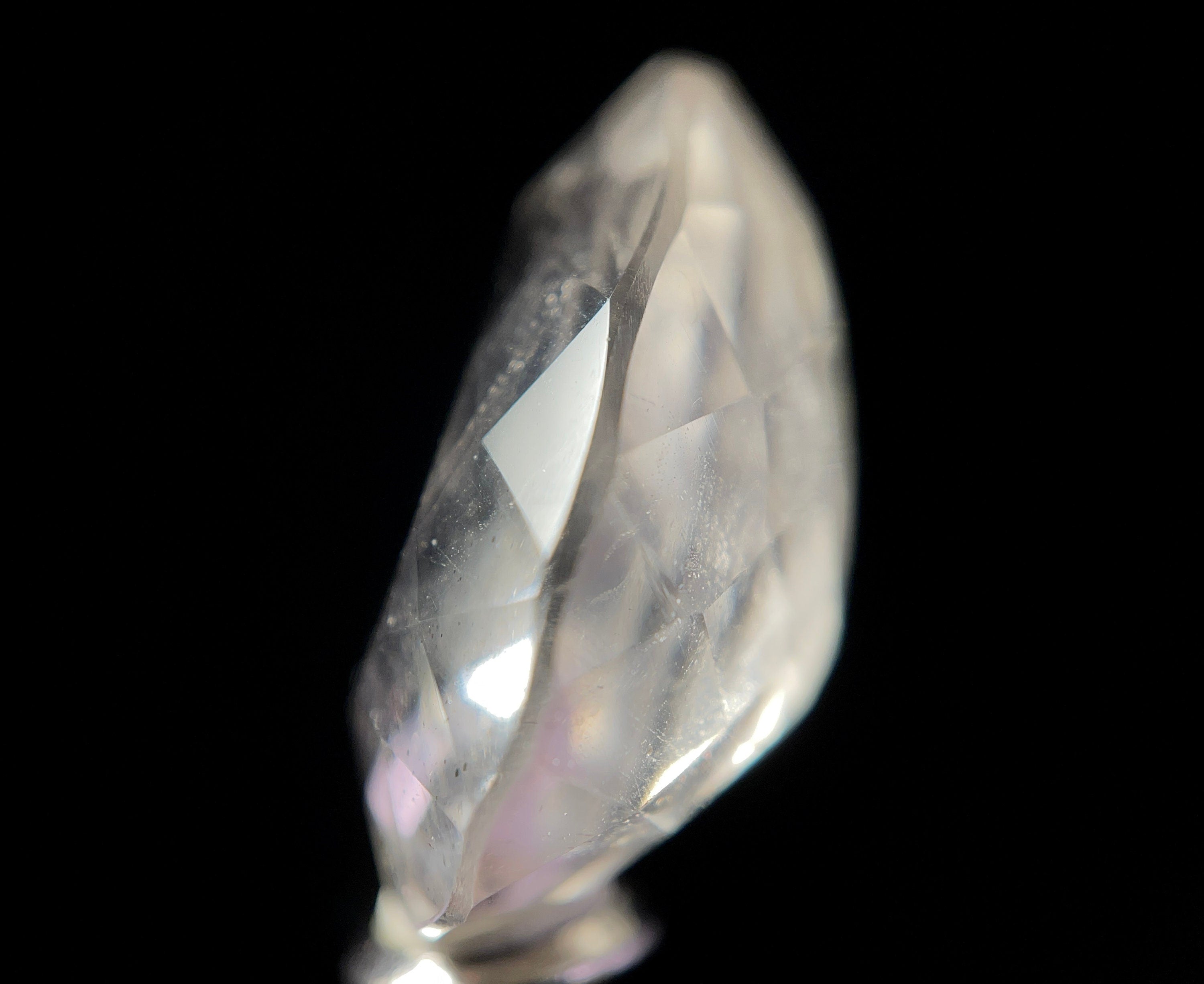 COVELLITE Pink Fire Quartz Crystal Teardrop Gemstone - Natural Healing Stone for Jewelry Making, Wire Wrapping & DIY Crafts (50894) - Perfect for Necklaces, Earrings & Spiritual Healing