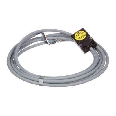 TURCK BI7-Q08-VP6X2 Proximity Sensor - 8mm Rectangular Embed, 3-Wire DC PNP, 7mm Detection Range, 10-30VDC, 200mA Max - Ideal for Industrial Automation, CNC Machines, and Robotics