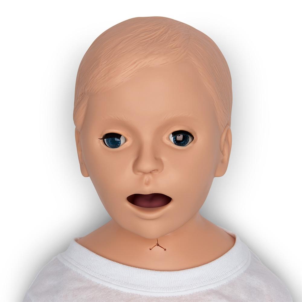 1 Year Mike® and Michelle® Pediatric Simulator with Realistic Features - Perfect for Medical Training, Nursing Education & CPR Certification Classes