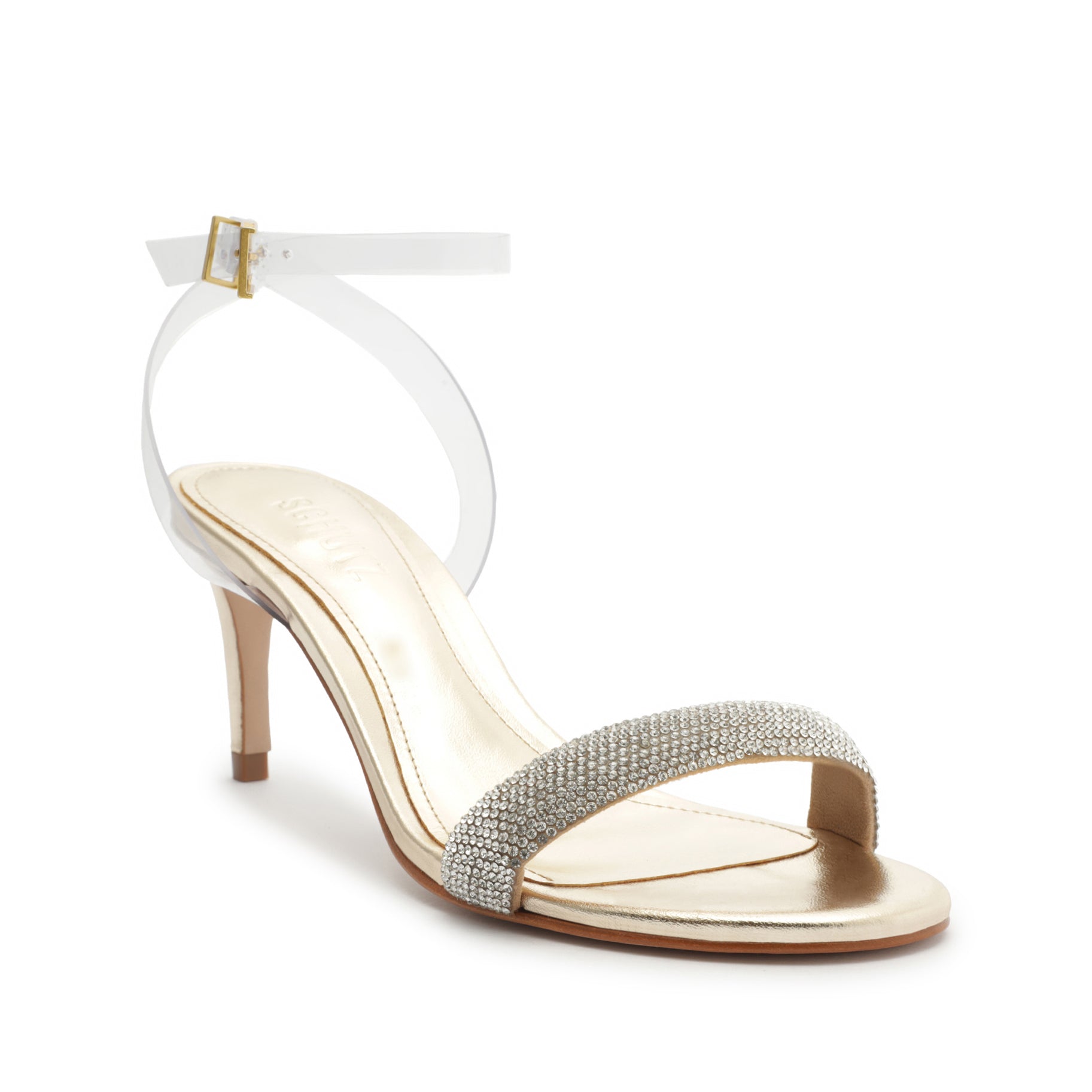 Irina Mid Heel Vinyl Sandals for Women - Comfortable & Stylish Summer Shoes - Perfect for Weddings, Parties & Casual Outings