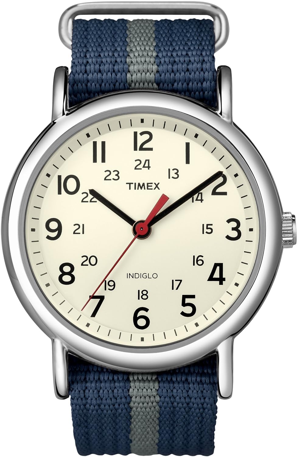Timex Men's Analog Watch with Stainless Steel Case & Leather Strap - Classic Dress Watch for Business, Casual & Formal Occasions