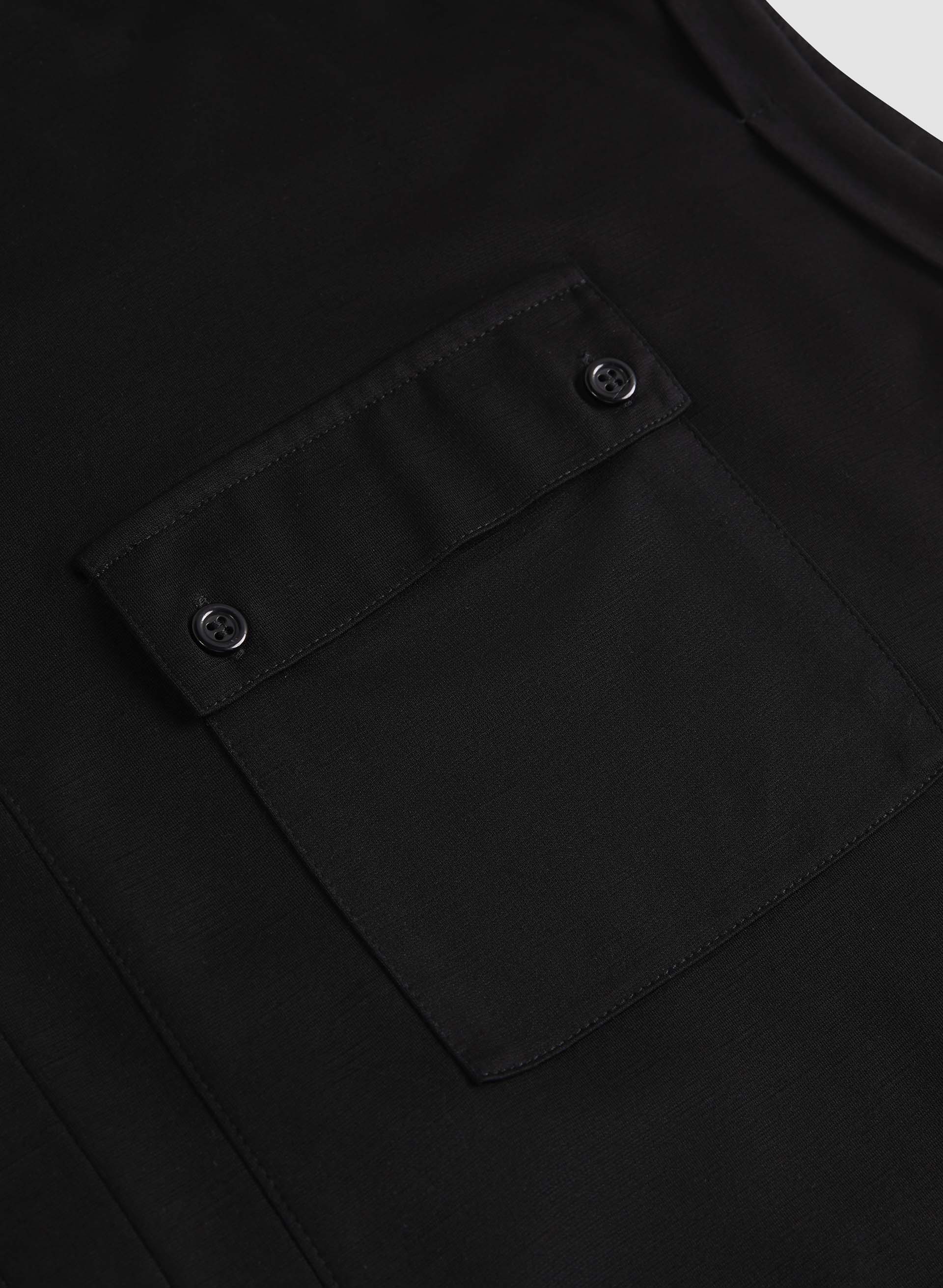 Flap Pocket Detail Women's Tops - Stylish Casual Shirt for Everyday Wear | Perfect for Office, Outings & Date Nights