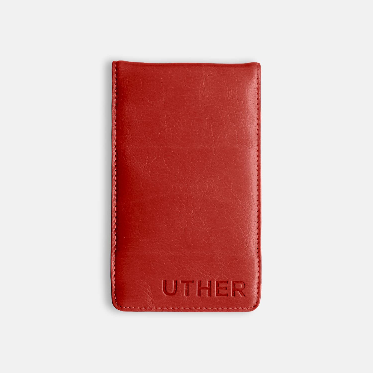 Premium Leather Golf Scorecard Holder by Uther – Durable Golf Accessories for Men & Women – Perfect for Scorekeeping on the Course or Golf Tournaments