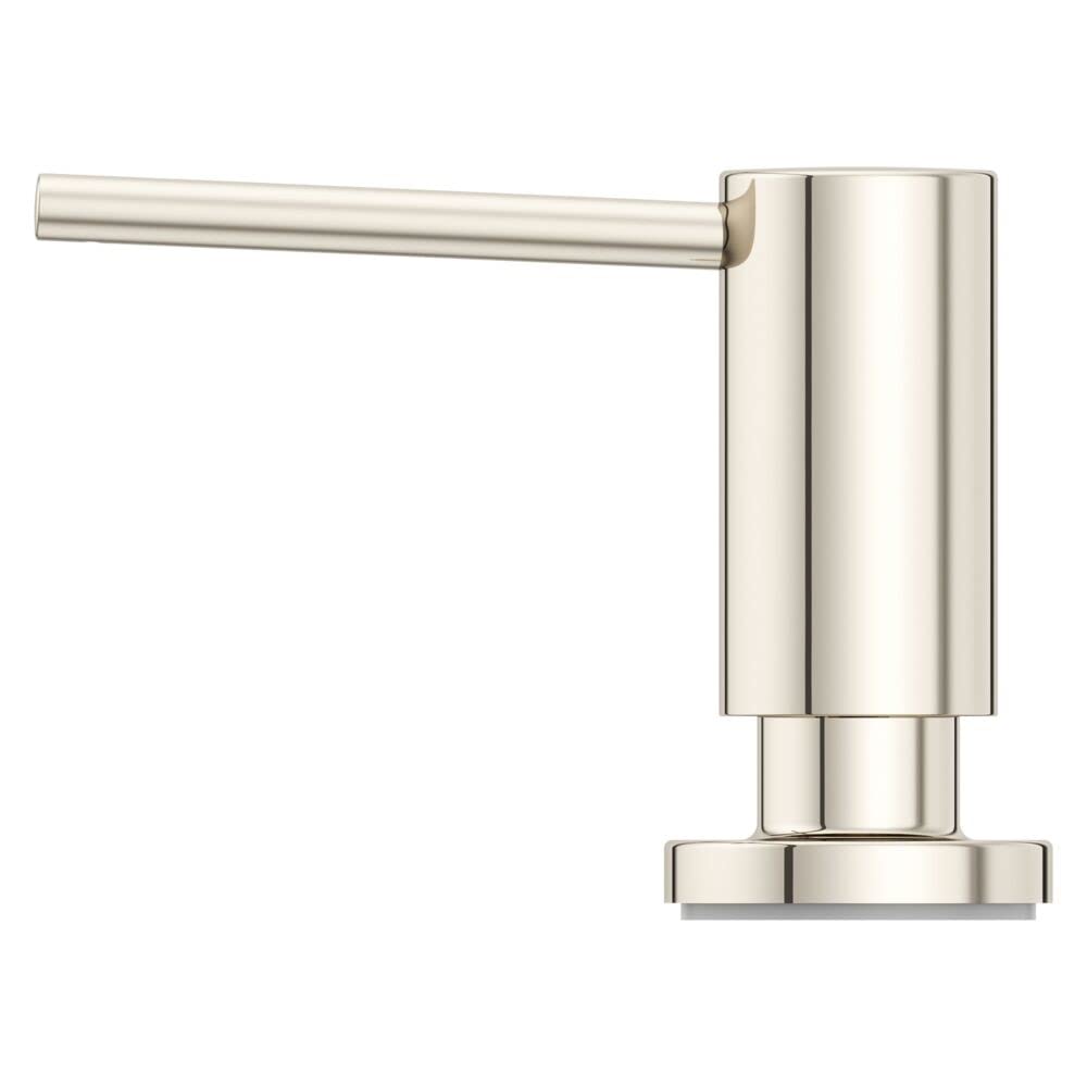 Pfister KSD-MDRD Modern Kitchen Soap Dispenser - Polished Nickel Finish | Touchless Automatic Liquid Soap Dispenser for Kitchen, Bathroom, or Office | Durable & Stylish Design for Modern Homes