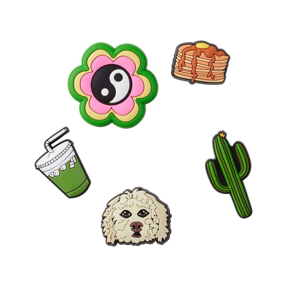 Crocs Unisex-Adult Icon Pack Shoe Charms | Jibbitz Shoe Accessories for Crocs Clogs, Medium Wide | Fun Customization for Kids & Adults | Perfect for School, Work & Outdoor Activities