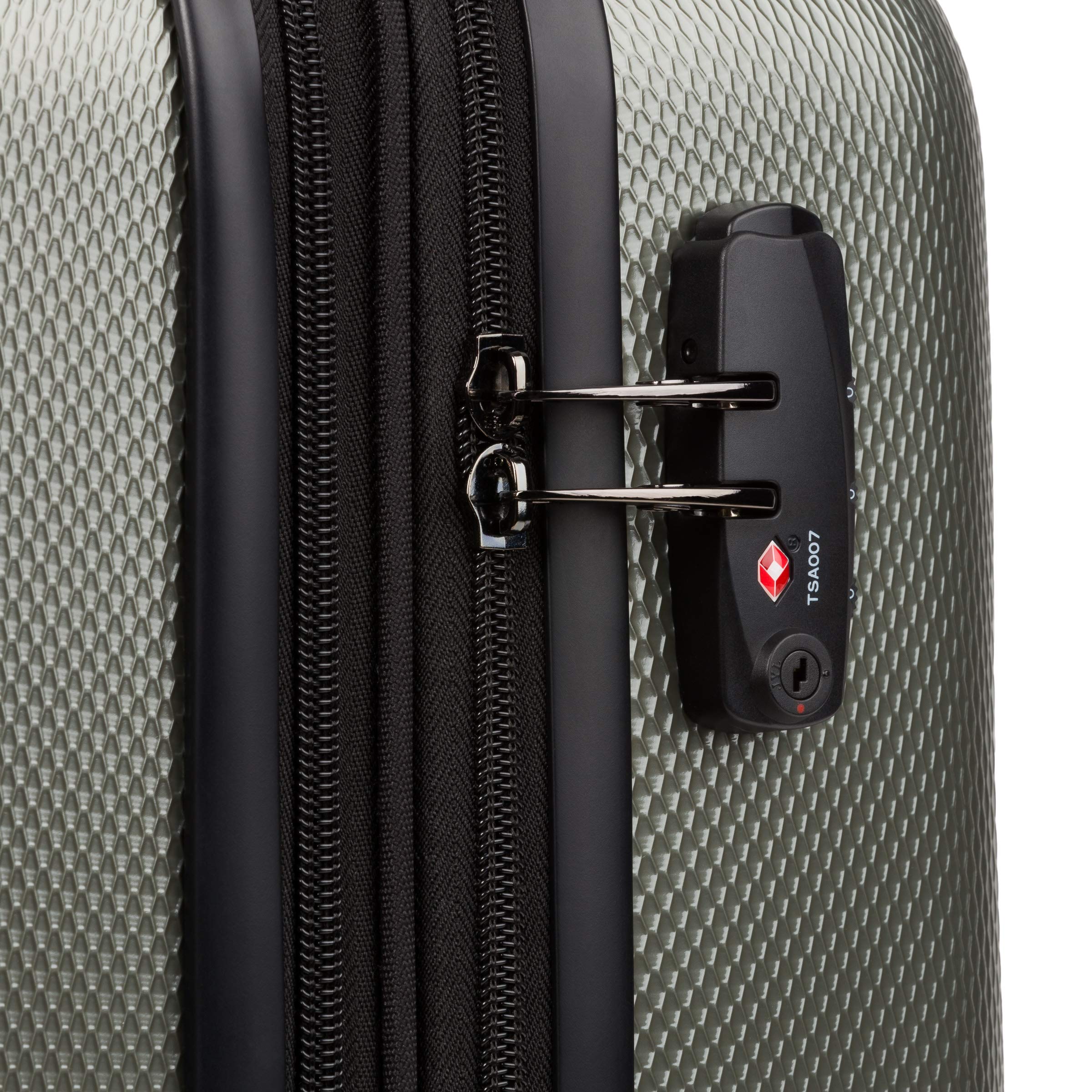 SwissGear 7272 Energie Expandable Hardside Spinner Luggage with TSA Lock - 19-Inch Carry-On Suitcase in Gunmetal | Perfect for Business Travel & Weekend Getaways