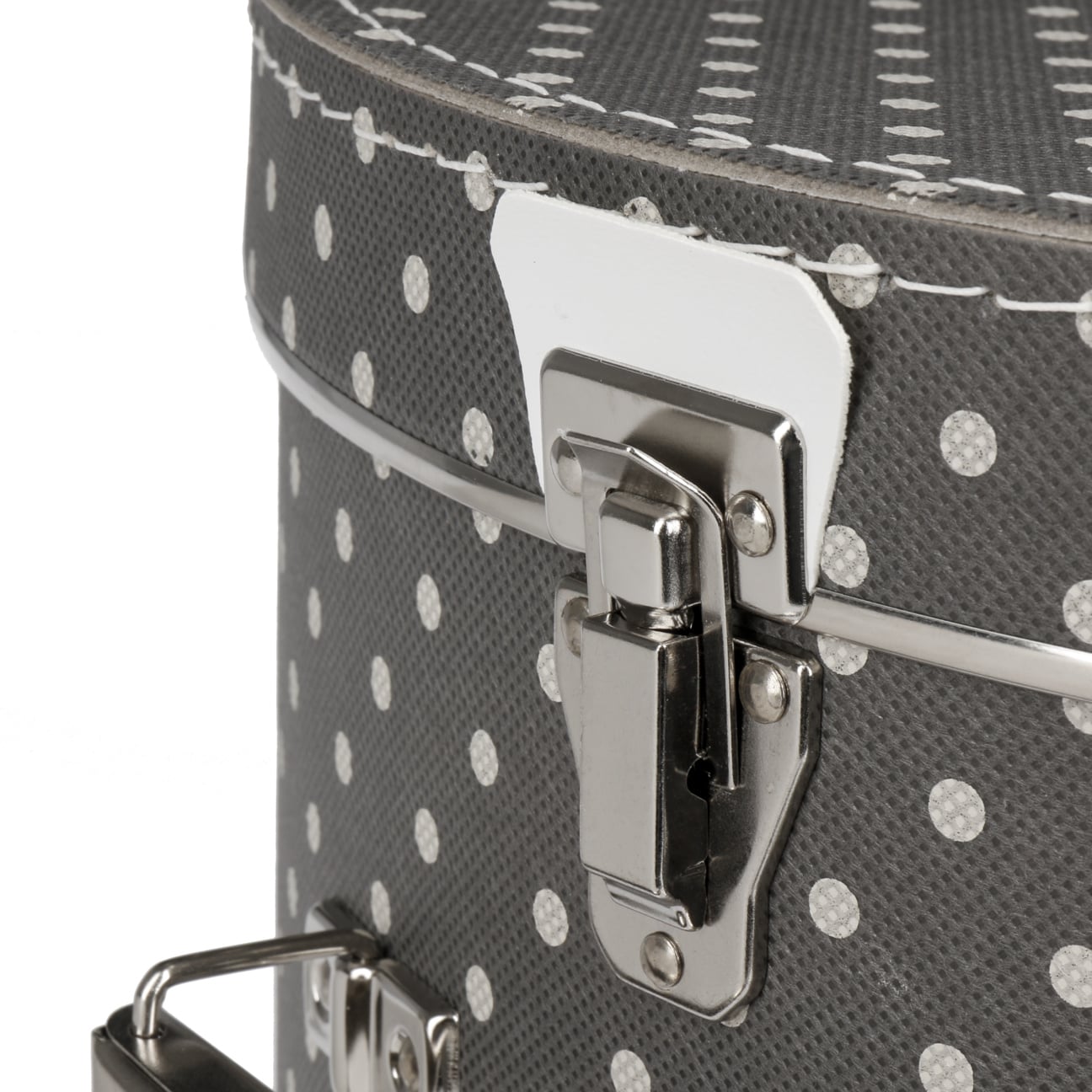 Polka Dot Hat Box by Lierys - Stylish Storage for Women's Hats, Fascinators & Accessories - Perfect for Travel, Home Decor & Gift Giving