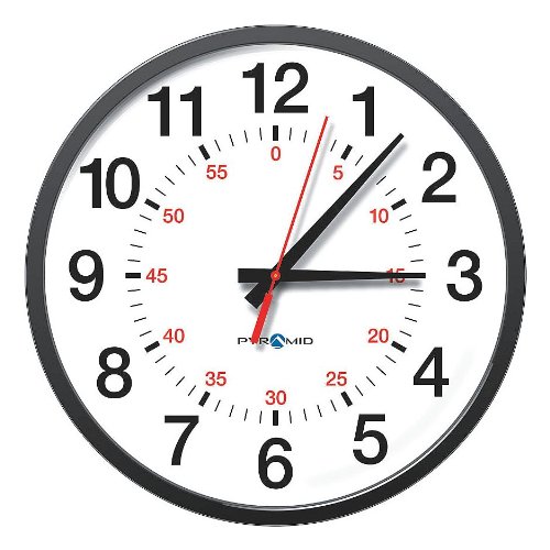 RF Wireless Synchronized Analog Clock - Accurate Timekeeping for Offices, Schools & Homes | Easy Setup & Reliable Synchronization