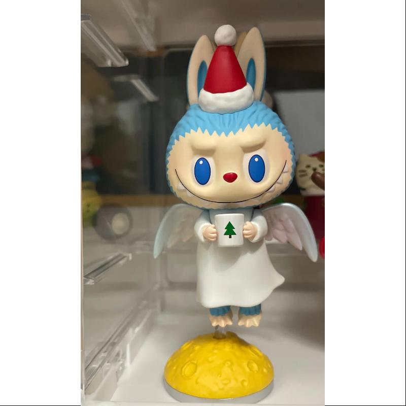 Labubu The Monsters Let's Christmas Series Angel - Cute Collectible Vinyl Figure for Christmas Decorations, Gifts & Pop Culture Enthusiasts | Perfect for Holiday Display, Toy Collections & Anime Fans