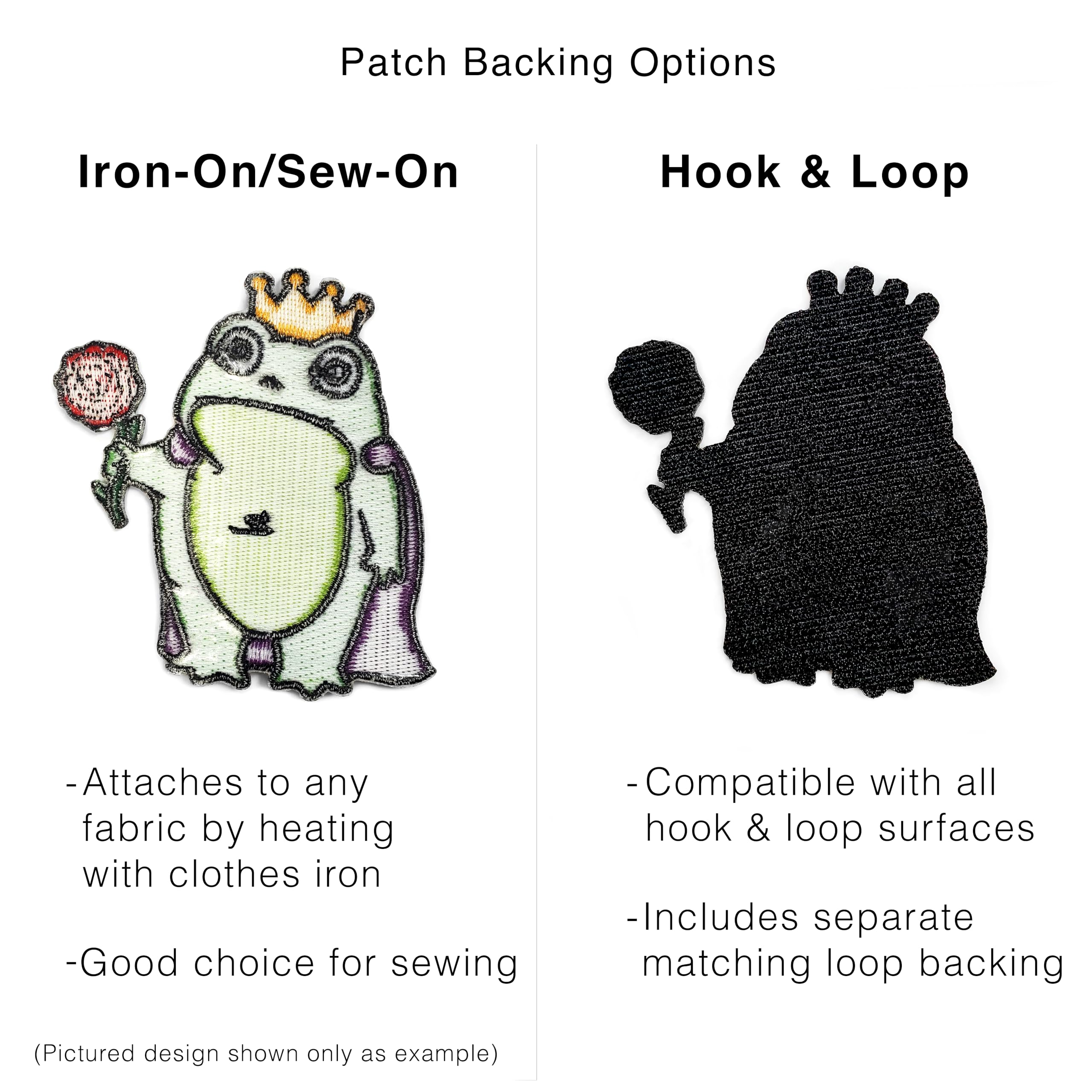 Kolorspun Wizard Raccoon Hook and Loop Tactical Morale Patch - Military Style Badge for Backpacks, Hats & Tactical Gear