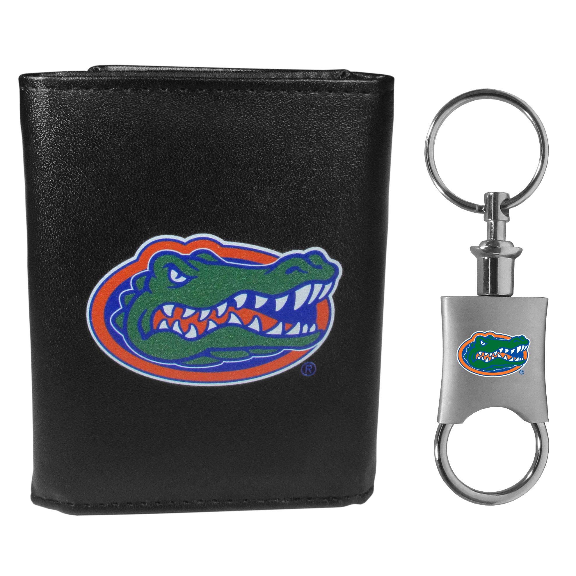 Premium Siskiyou Tri-Fold Leather Wallet with Key Chain Holder - RFID Blocking, Multiple Card Slots & Cash Pocket - Perfect for Men's Everyday Carry & Travel Essentials